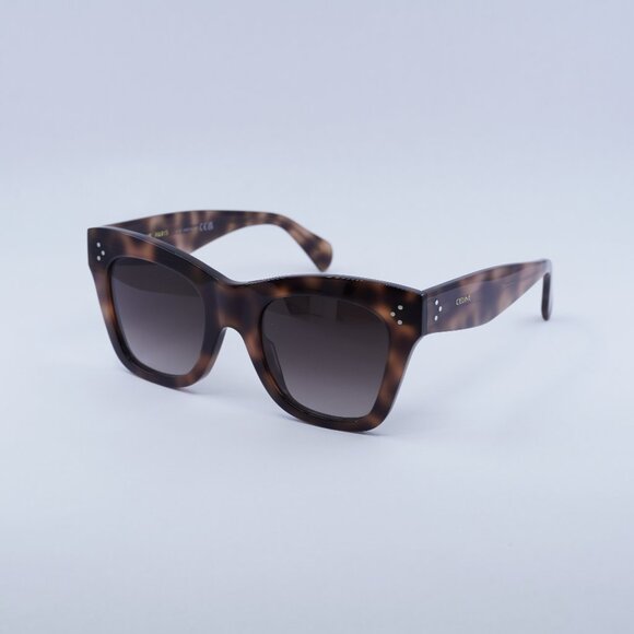 🕶️New Celine CL4004IN 55K Sunglasses Havana Pink Frame, Grey